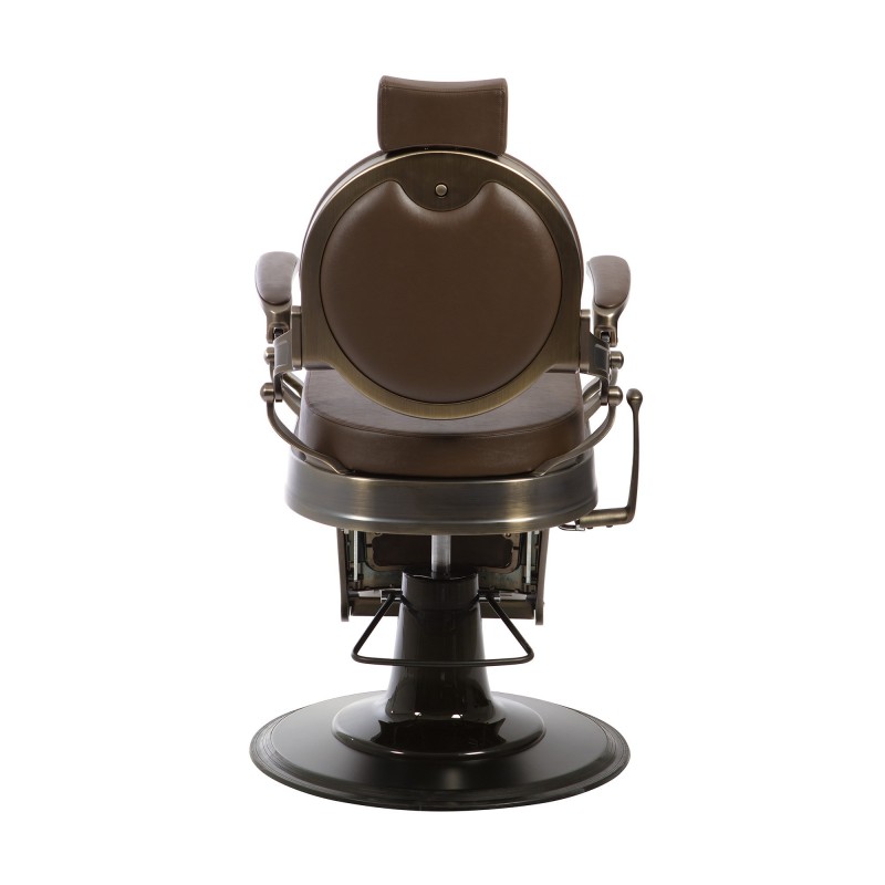 Cadeira de Barbeiro Vintage Buzz – Bronze Brown – Weelko -Weelko -Cadeiras de barbeiro