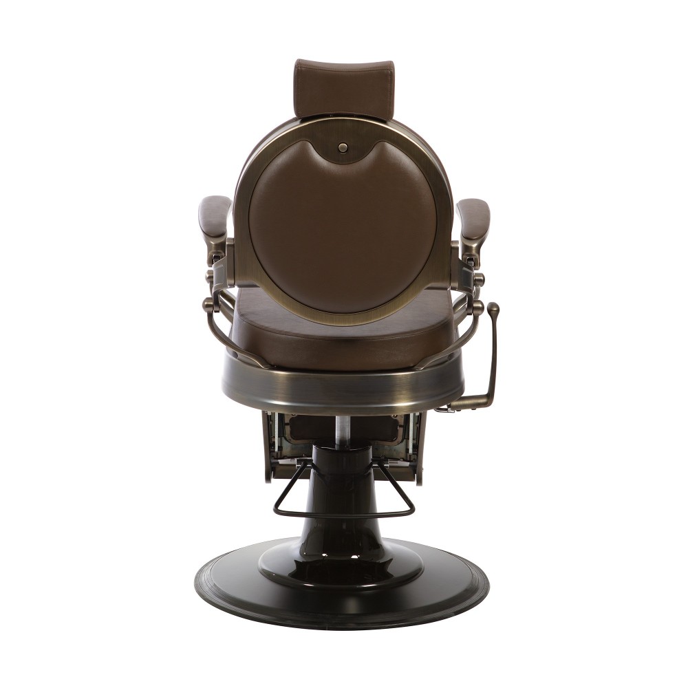 Sillón de Barbero Buzz Bronze Brown Vintage Weelko -Weelko -Sillones barbero