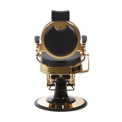 Sillón de Barbero Buzz Gold Black Vintage - Weelko -Weelko -Sillones barbero