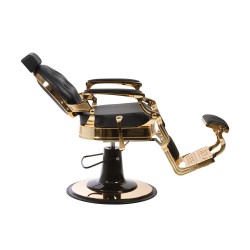 Sillón de Barbero Buzz Gold Black Vintage - Weelko -Weelko -Sillones barbero