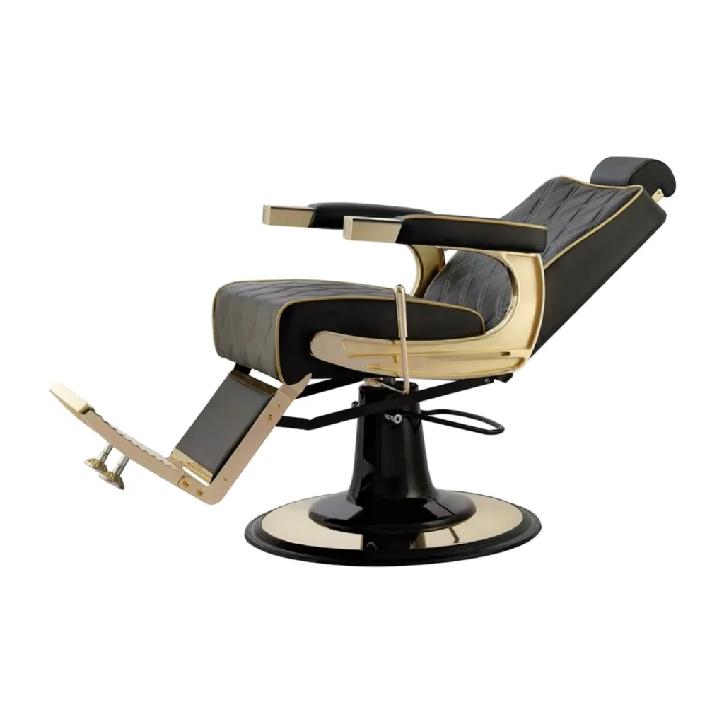 Sillón de Barbero Crew Gold Vintage Weelko