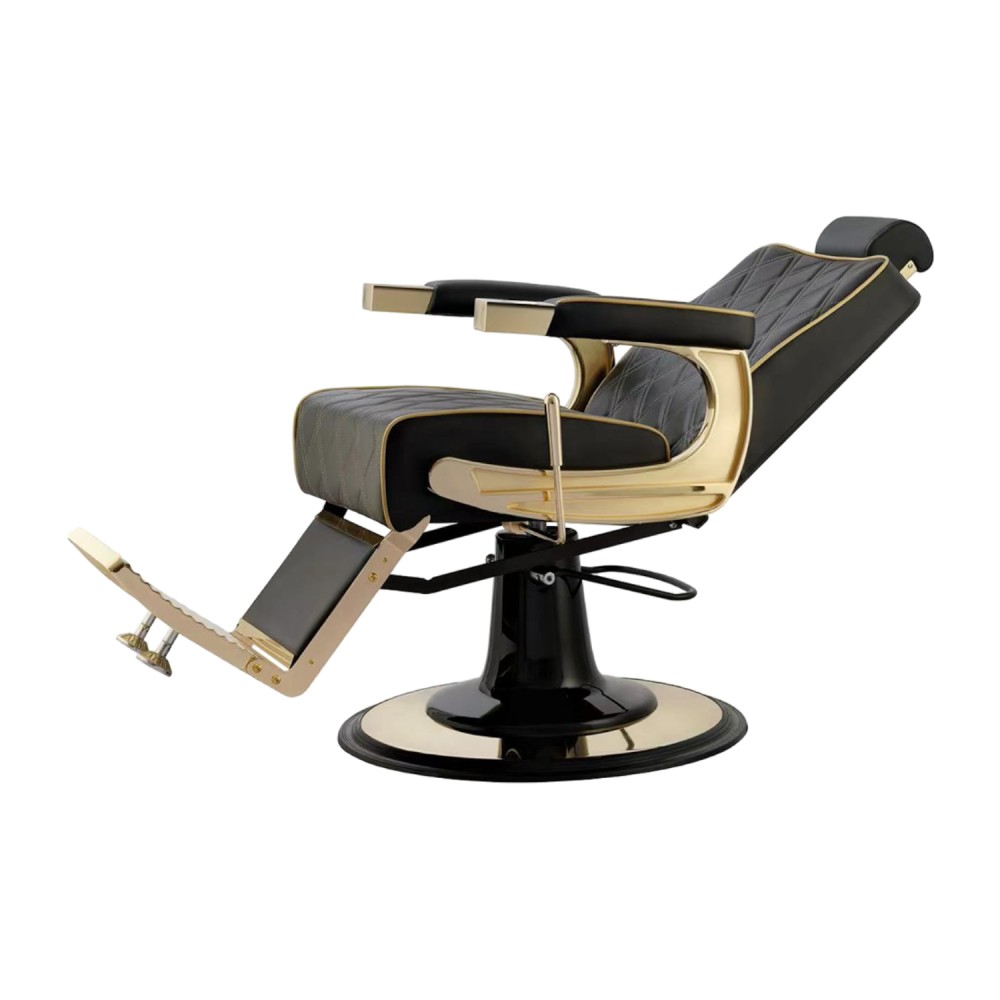 Sillón de Barbero Crew Gold Vintage Weelko -Weelko -Sillones barbero