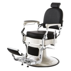 Sillón de Barbero Maestro Negro Vintage de i-Medstetic -i-Medstetic -Sillones barbero