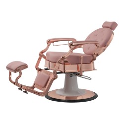 Buzz Rose Friseurstuhl Vintage von Weelko -Weelko -Barbersessel