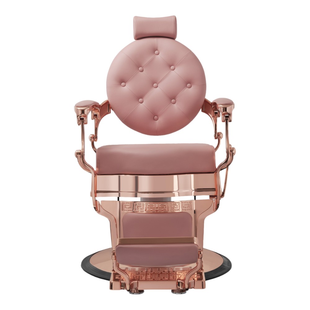 Buzz Rose Friseurstuhl Vintage von Weelko -Weelko -Barbersessel