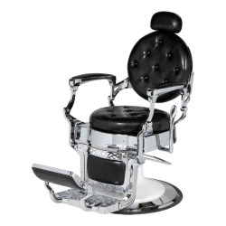 Cadeira de Barbeiro Perfido Chrome Vintage Fersan -Fersan -Cadeiras de barbeiro