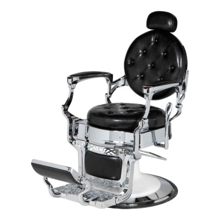 Perfido Chrome Vintage Barber Chair - Fersan -Fersan -Barber chairs