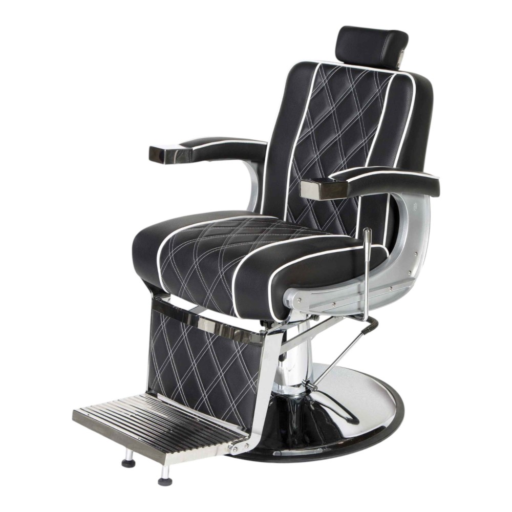 Barberstuhl Tweed Vintage – Fersan -Fersan -Barbersessel