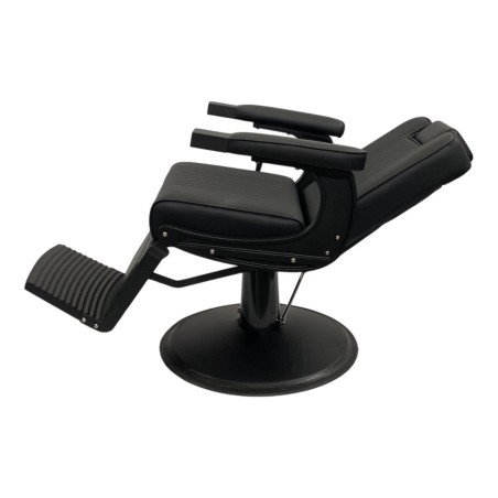 Fersan Mamba Black Barber Chair: Vintage and Modern Design -Fersan -Barber chairs