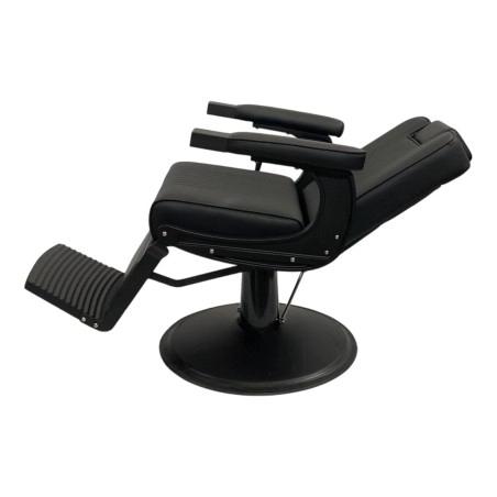 Poltrona da barbiere Mamba Black Vintage - Fersan -Fersan -Poltrone da barbiere