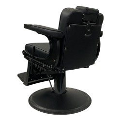 Poltrona da barbiere Mamba Black Vintage - Fersan -Fersan -Poltrone da barbiere