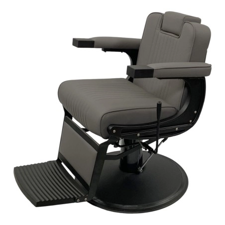 Sillón de Barbero Mamba Grey Moderno - Fersan -Fersan -Sillones barbero