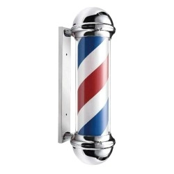 Poteau de barbier rotatif tricolore Weelko -Weelko -Poteaux de Barbier