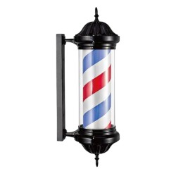 Poste de Barbeiro Rotativo Tricolor Clássico Weelko -Weelko -Postes de Barbeiro