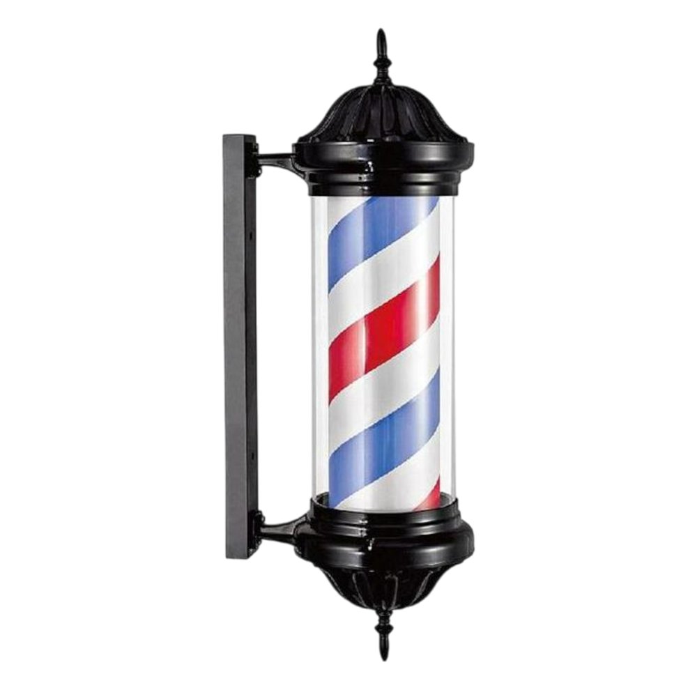 Poste de Barbero Rotativo Tricolor Clásico Dagive