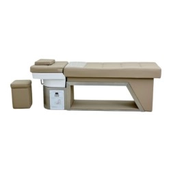 Aika Spa Backwash Unit with Stainless Steel Frame and 7-Color LED - Weelko -Weelko -Hair washing basin for hair salons