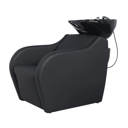 Wisp Backwash Unit with Deep Ceramic Basin and Removable Backrest – Weelko -Weelko -Hair washing basin for hair salons