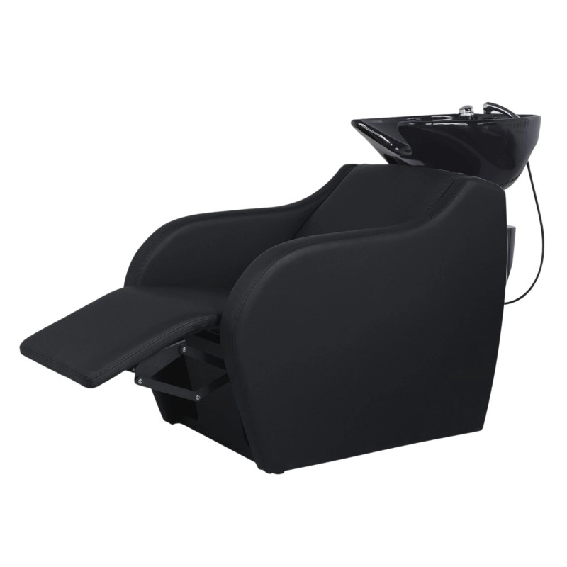 Bac de lavage Wisp Power + avec vasque céramique profonde Weelko -Weelko -Bac à shampooing pour salons de coiffure