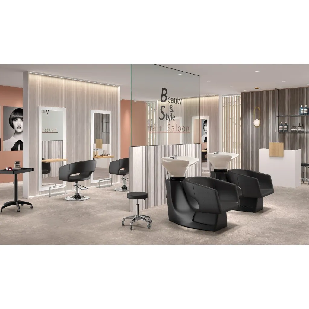 Salón CORAL – Pack mobiliario peluquería profesional