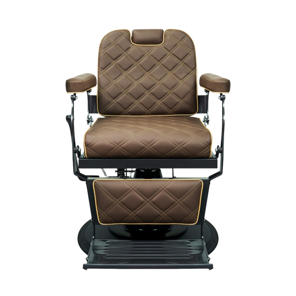 Sillón de barbero Brusk - bomba hidráulica profesional - Weelko