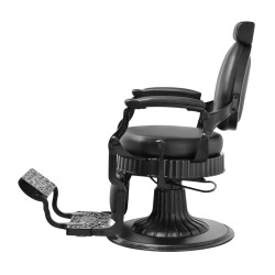 Blaze Retro Matte Black Barber Chair - Mudi -Mudi -Barber chairs