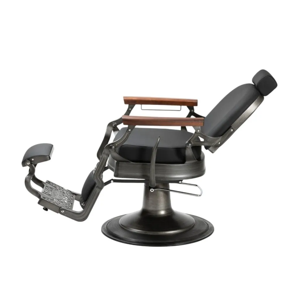 Sillón de barbero Flek vintage reclinable hidráulico - i-Medstetic