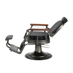 Flek Vintage Reclining Barber Chair with Lockable Hydraulic Pump - i-Medstetic -i-Medstetic -Barber chairs