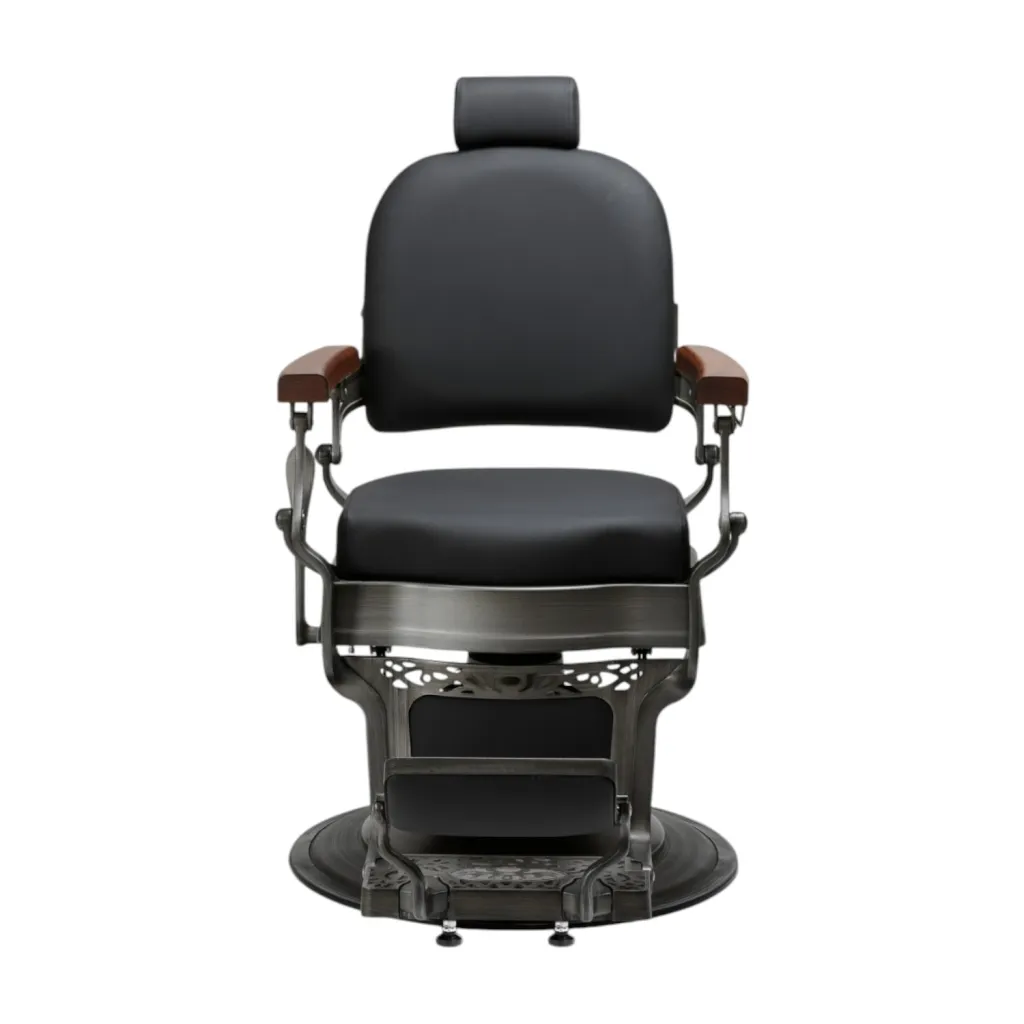 Sillón de barbero Flek vintage reclinable hidráulico - i-Medstetic