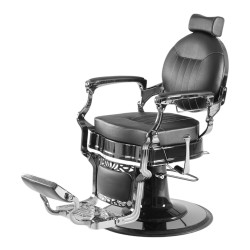 Sillón de barbero Mige vintage reclinable - i-Medstetic -i-Medstetic -Sillones barbero