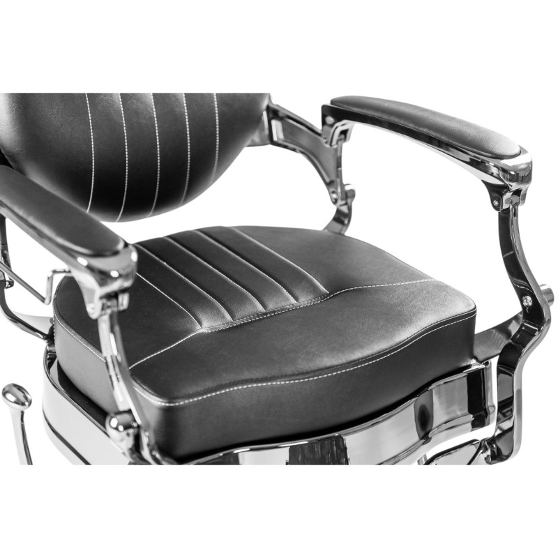 Mige Vintage Barber Chair with Reclining Backrest - i-Medstetic -i-Medstetic -Barber chairs