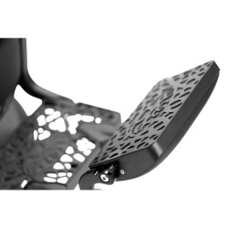 Cadeira de Barbeiro Reclinável com Bomba Hidráulica Mack Black i-Medstetic -i-Medstetic -Cadeiras de barbeiro