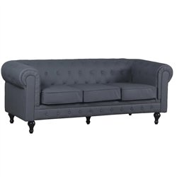 Chester Waiting Sofa Three-Seater Grey -i-Medstetic -Waiting chairs