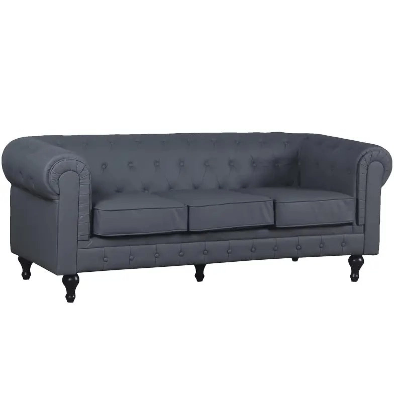 Chester Waiting Sofa Three-Seater Grey -i-Medstetic -Waiting chairs