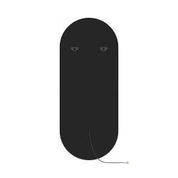 Espelho BLISS BLACK LED -Weelko -Estações de Cabeleireiro