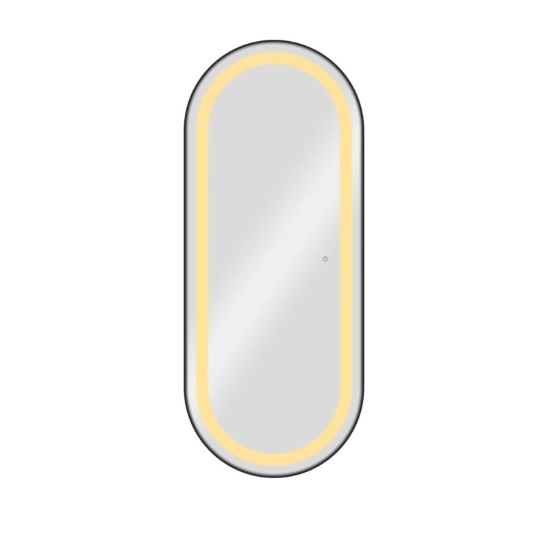 Espelho BLISS BLACK LED -Weelko -Estações de Cabeleireiro