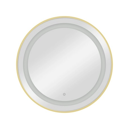 Specchio da toeletta LED BREE Gold -Weelko -Tavoli da parrucchiere