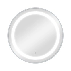 Schminktischspiegel LED BREE Silver -Weelko -Friseurstationen