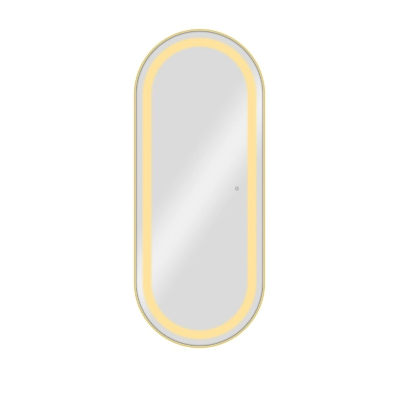 Specchio BLISS GOLD LED -Weelko -Tavoli da parrucchiere