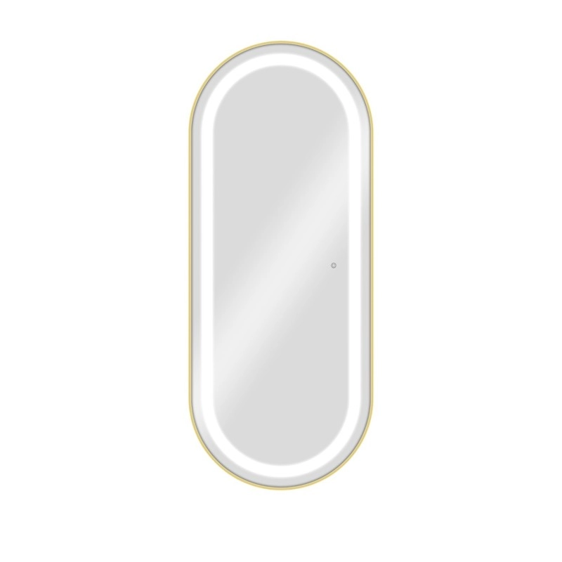 Specchio BLISS GOLD LED -Weelko -Tavoli da parrucchiere