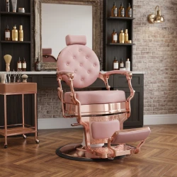 Poltrona da Barbiere Buzz Rose Vintage di Weelko
