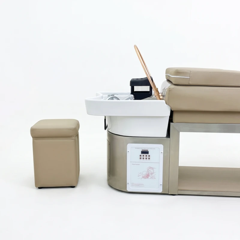 Lavatório SPA Aika com cascata regulável, sistema de vapor e LED — Weelko