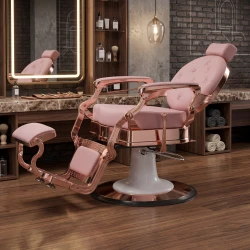 Fauteuil de barbier Buzz Rose vintage Weelko