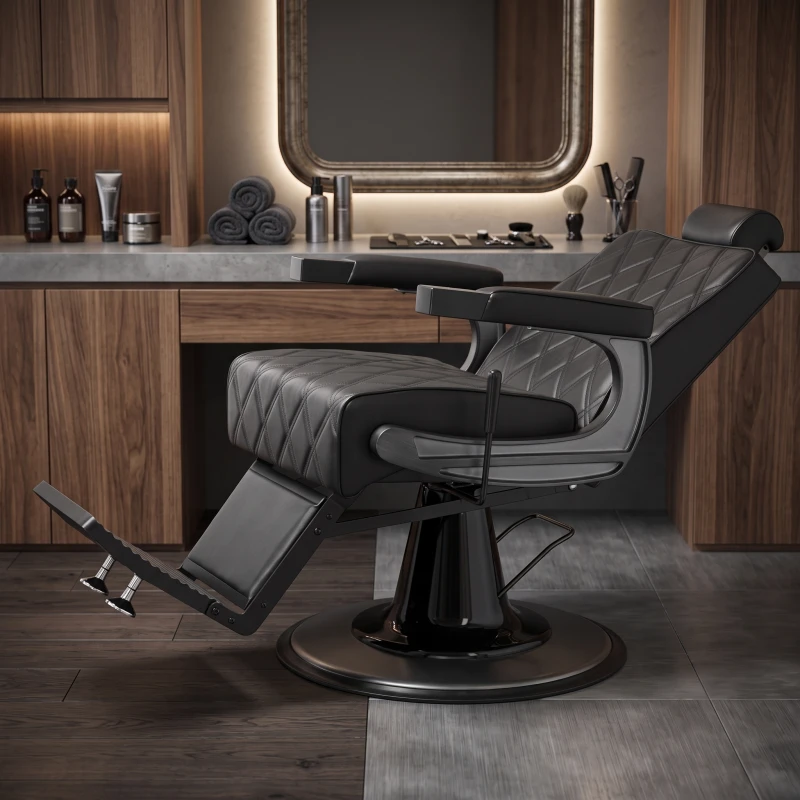 Fauteuil de barbier moderne Mudi