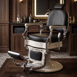Cadeira de Barbeiro Black Master Vintage i-Medstetic