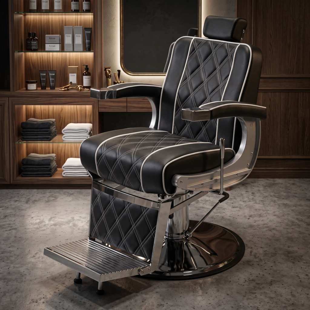 Sillón de Barbero Tweed Vintage - Fersan