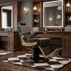 Weelko Goldener Barberstuhl Crew – Vintage | Weelko