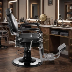 Weelko Caesar Vintage Barberstuhl Merkur