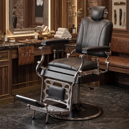 Chaise de barbier neth rétro Weelko