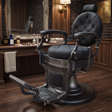 Chaise de barbier rétro Chicago i-Medstetic