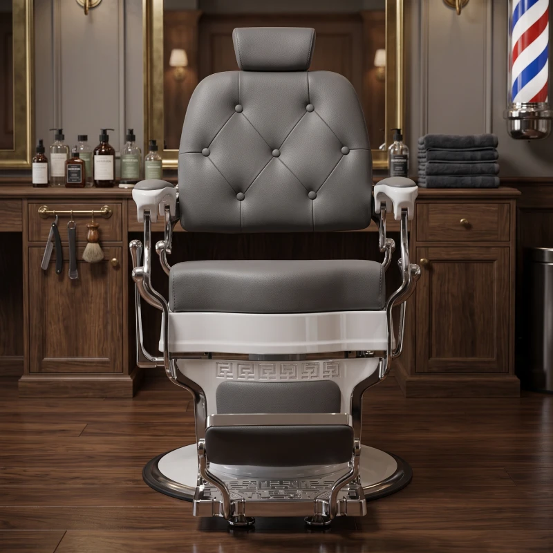 Fauteuil de barbier Thim Weelko : Style rétro